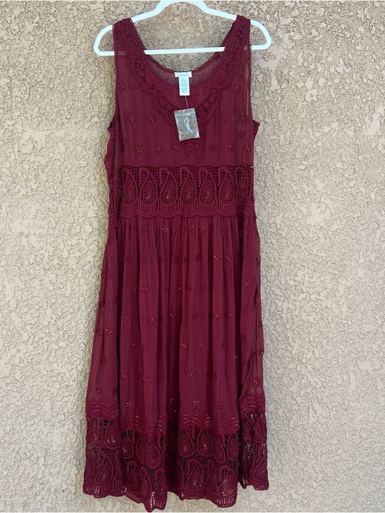 Sundance Dresses & Skirts - Sundance Lace Maxi Dress Womens XL Romantic Whimsical Renaissance NWT